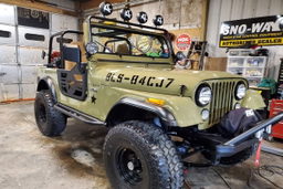 4-Inch Lift Kit with N3 Shocks for Jeep CJ5/CJ7/Scrambler 4WD, view 3, Rough Country 67530