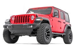 2.5-Inch Lift Kit with M1 Shocks for 2018–2023 Jeep Wrangler JL, view 2, Rough Country 67740