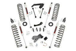 4-Inch Lift Kit with M1 Shocks for Wrangler JK Unlimited (2007-2017), Rough Country 68140
