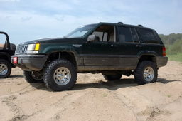 4-Inch Lift Kit with N3 Shocks for 1993–1998 Jeep Grand Cherokee ZJ, view 2, Rough Country 68820