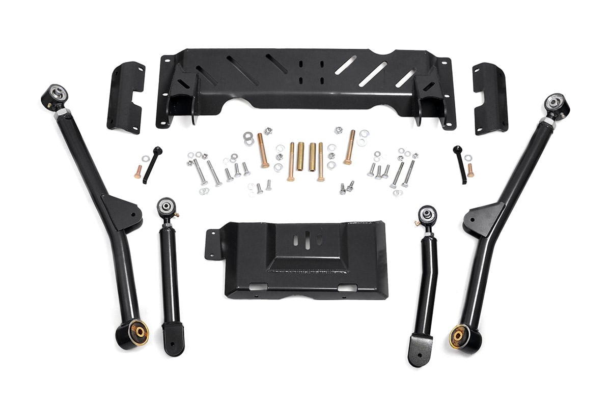 Rough Country control arms & track bar for Jeep Comanche (1986–1992)
