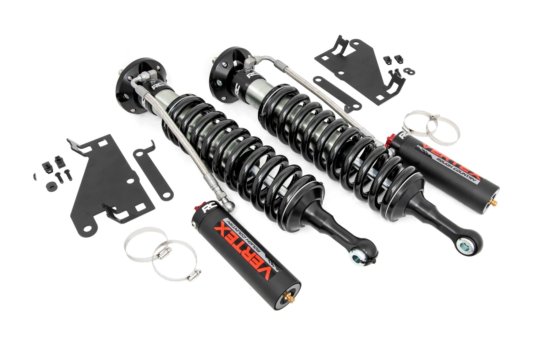 Rough Country Vertex 2.5 Adjustable Front Coilovers for 2022–2025 Tundra 4WD