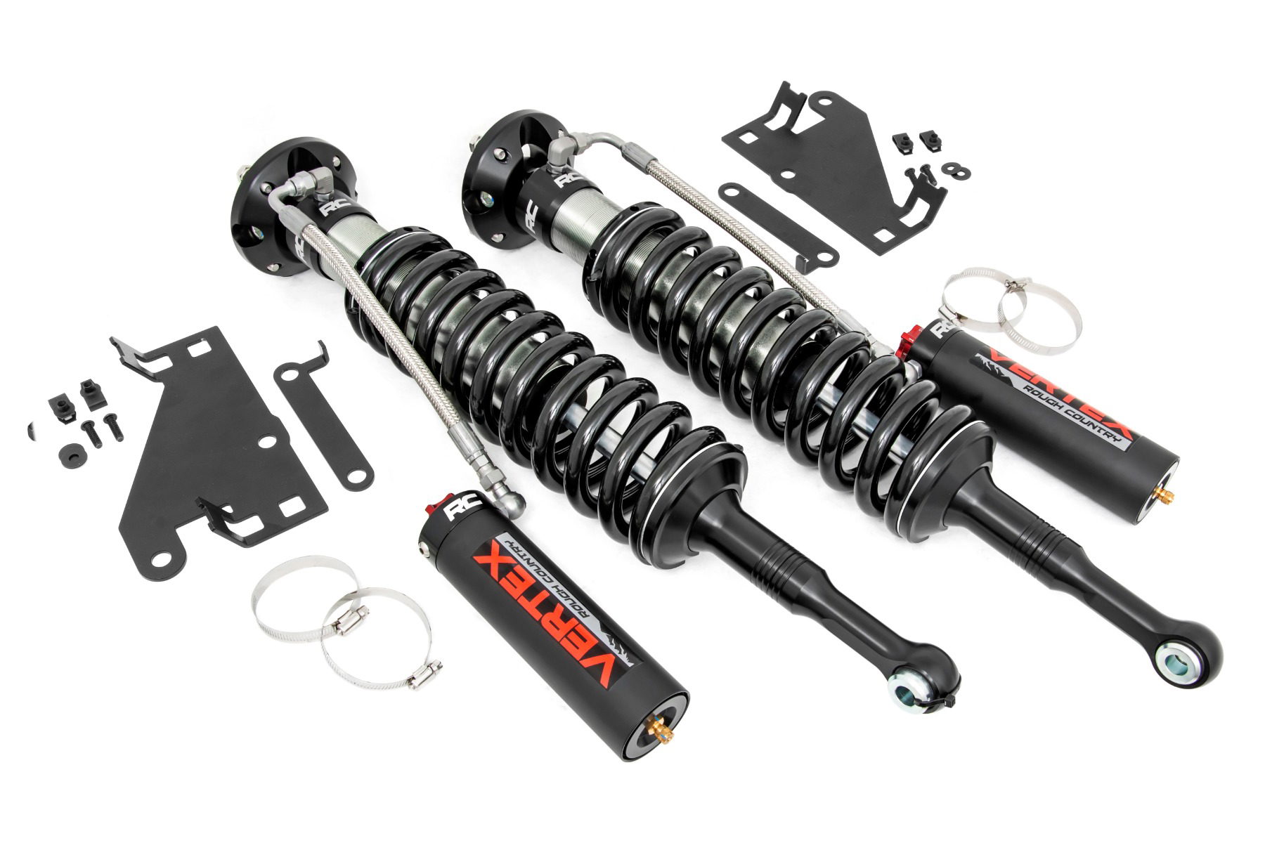 Rough Country Vertex 2.5 Adjustable Coilovers for Toyota Tundra 4WD