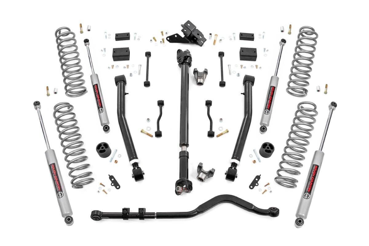 Rough Country 3.5-Inch Lift Kit for 2018–2023 Jeep Wrangler 4WD