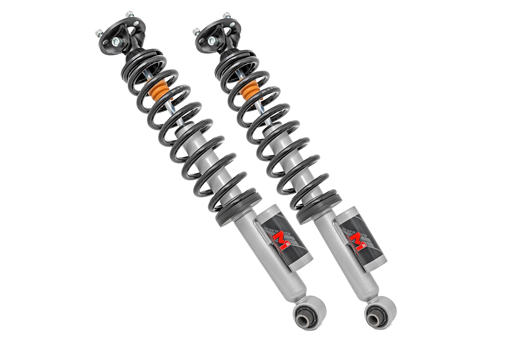 Rough Country 5-Inch Rear M1R Resi Loaded Struts for Ford Bronco 4WD