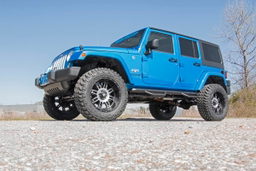 3.5-Inch Lift Kit with M1 Shocks for Wrangler Unlimited (2007-2017), view 5, Rough Country 69440