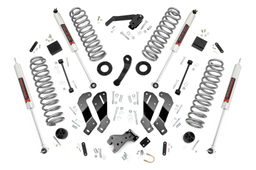 3.5-Inch Lift Kit with M1 Shocks for Wrangler Unlimited (2007-2017), Rough Country 69440
