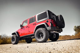 3.5-Inch Lift Kit with M1R Shocks for Wrangler Unlimited (2007-2017), view 5, Rough Country 69444