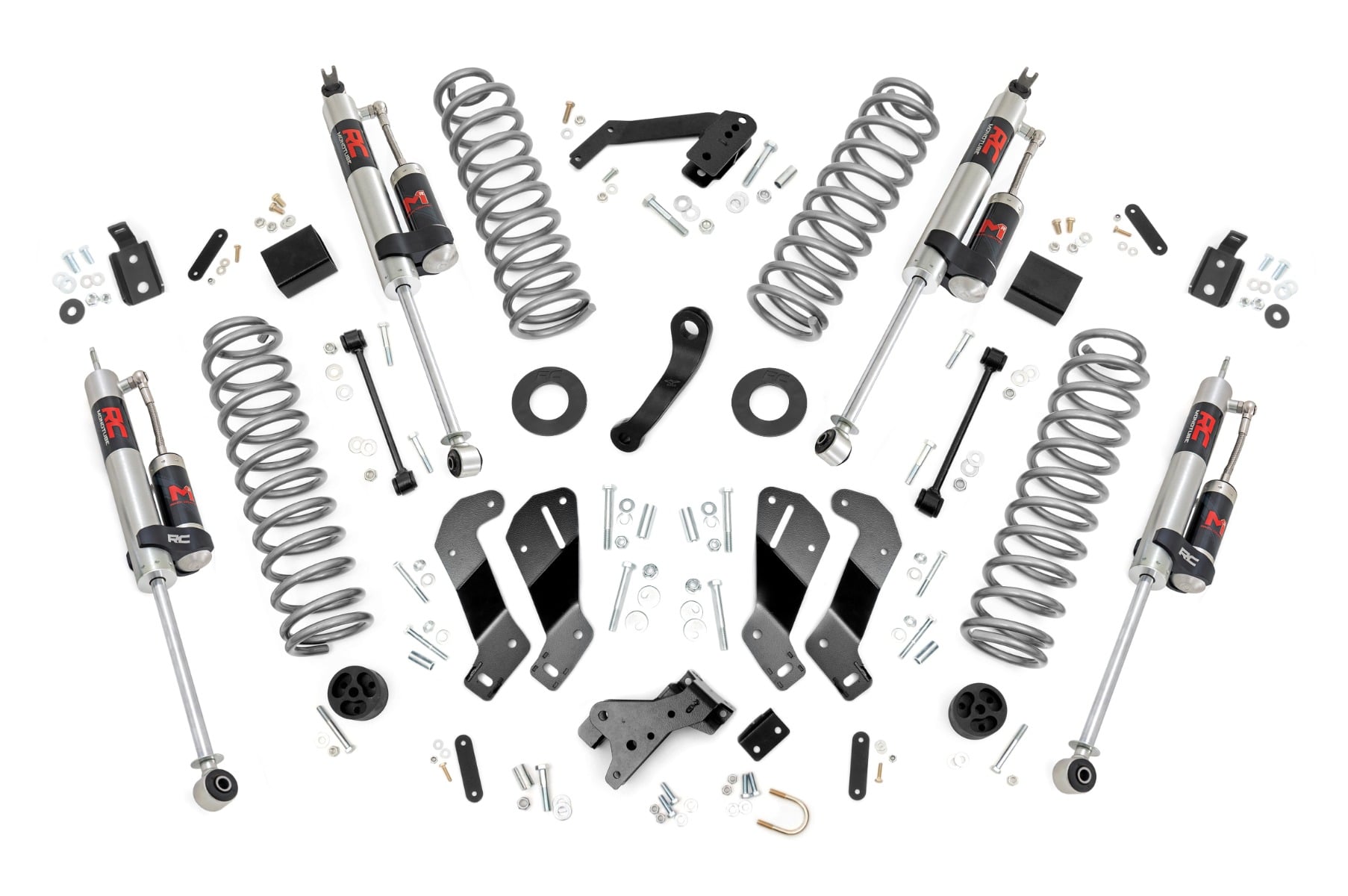 Rough Country 3.5-Inch Lift Kit with M1R Shocks for Wrangler Unlimited
