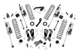 3.5-Inch Lift Kit with M1R Shocks for Wrangler Unlimited (2007-2017) dimension diagram, Rough Country 69444