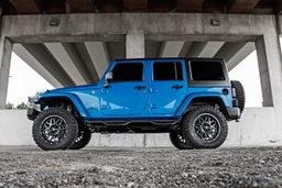 3.5-Inch Lift Kit with M1R Shocks for Wrangler Unlimited (2007-2017), Rough Country 69444