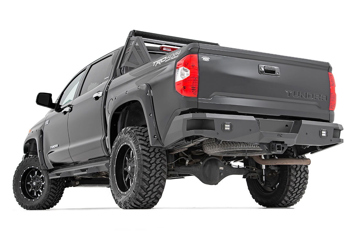 Rough Country Vertex 2.5 Adjustable Rear Shocks for 2007-2021 Toyota Tundra