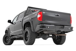 Vertex 2.5 Adjustable Rear Shocks for 2007-2021 Toyota Tundra shown installed, Rough Country 699013