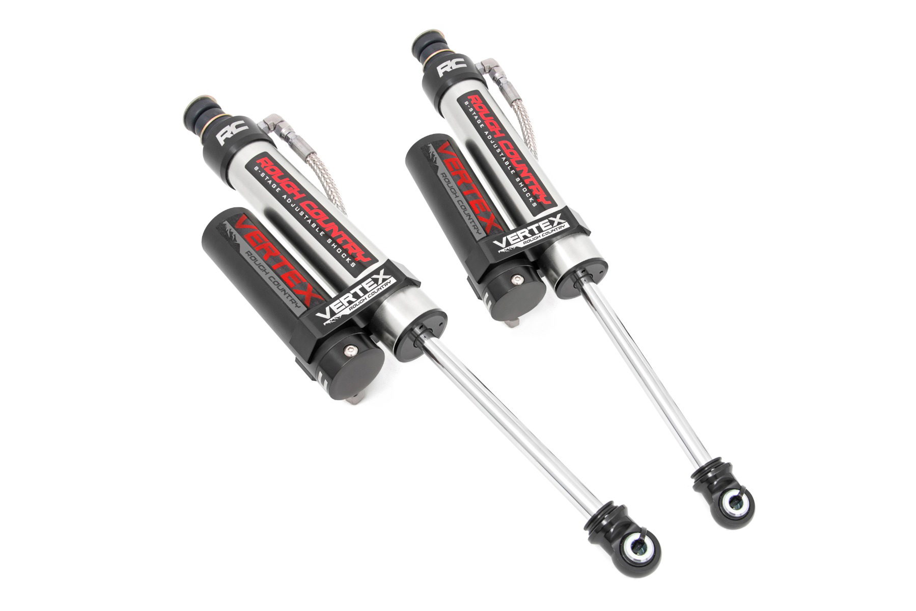 Rough Country Vertex 2.5 Rear Shocks for 6-Inch Lift, Ram 1500