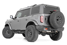 Vertex 2.5 Adjustable Rear Shocks for 2021–2025 Ford Bronco 4WD, view 5, Rough Country 699044