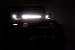 Ditch Light Kit with DRL for Jeep Wrangler (2018-2025), view 6, Rough Country 70052DRL