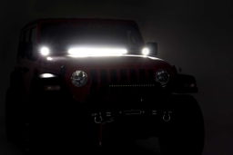 Ditch Light Kit for Jeep Gladiator 4WD (2020-2025), view 4, Rough Country 70060