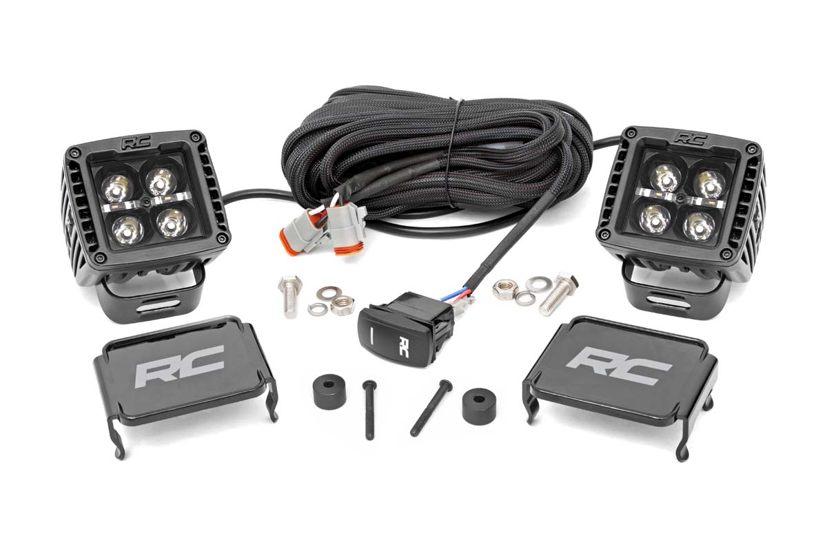 Rough Country Ditch Light Kit for Jeep Gladiator 4WD
