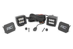 Cube Light Kit with Spot Beam for Jeep Wrangler, Rough Country 70062