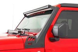 50 in. LED Light Bar Kit for Jeep Wrangler and Gladiator, view 2 — Rough Country 70068