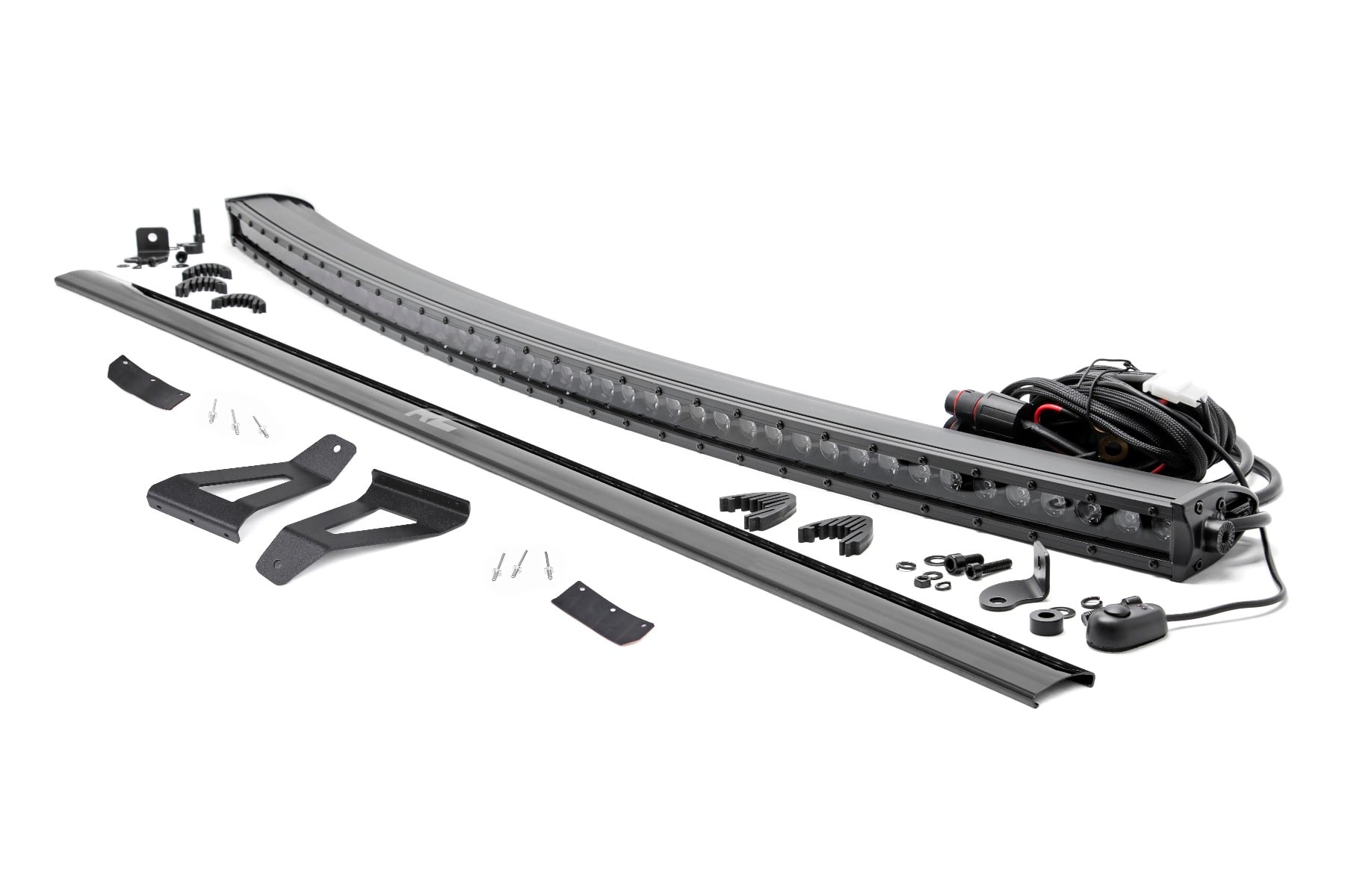 Rough Country 50-Inch Curved LED Light Bar Kit for Jeep Cherokee