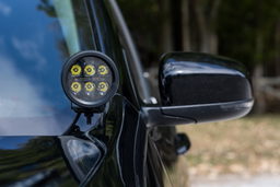 3-Inch Chrome Series LED Ditch Light Kit for 2014-2021 Jeep Cherokee, view 6, Rough Country 70082