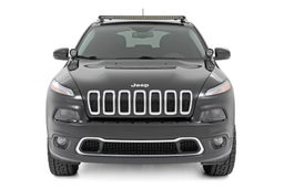 40-Inch Black Series Curved LED Light Bar Roof Kit for Jeep Cherokee, Rough Country 70086