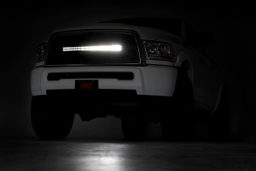 Mesh Grille with 30-Inch LED Light Bar for Ram 2500/3500 (2013–2018), view 5, Rough Country 70152