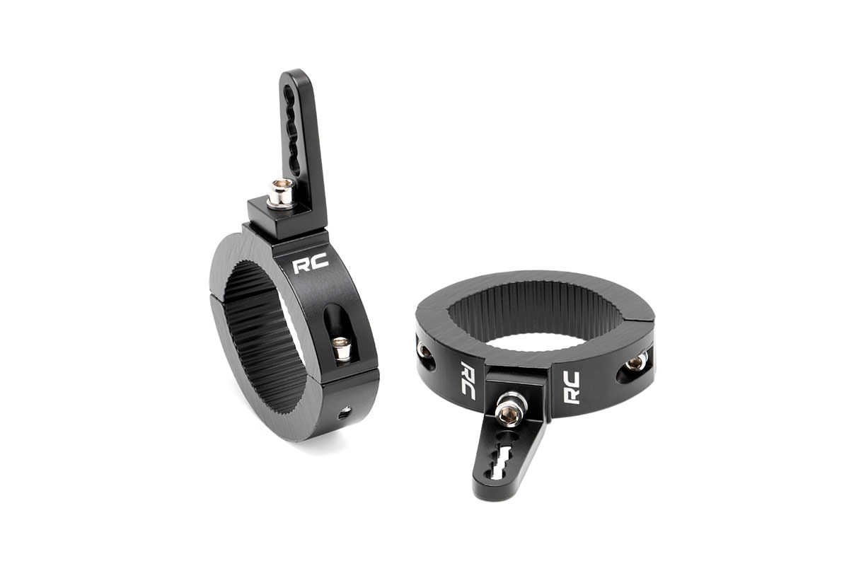 Rough Country Universal LED Light Mount Clamps for 2.5-3.0 in Tubing