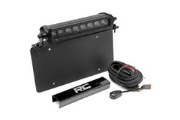 8-Inch LED Light Bar License Plate Mount Kit, view 2, Rough Country 70183