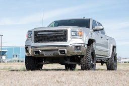 Mesh Grille with 30-Inch LED Bar for GMC Sierra 1500 (2014–2015), view 4, Rough Country 70190