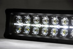 Amber DRL LED Mesh Grille for GMC Sierra 1500 (2014–2015), view 3, Rough Country 70190BDA