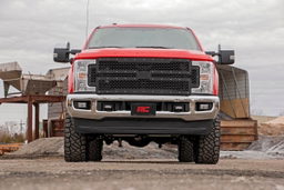 Bolt-On Mesh Grille for Ford Super Duty (2017–2019), view 5, Rough Country 70213