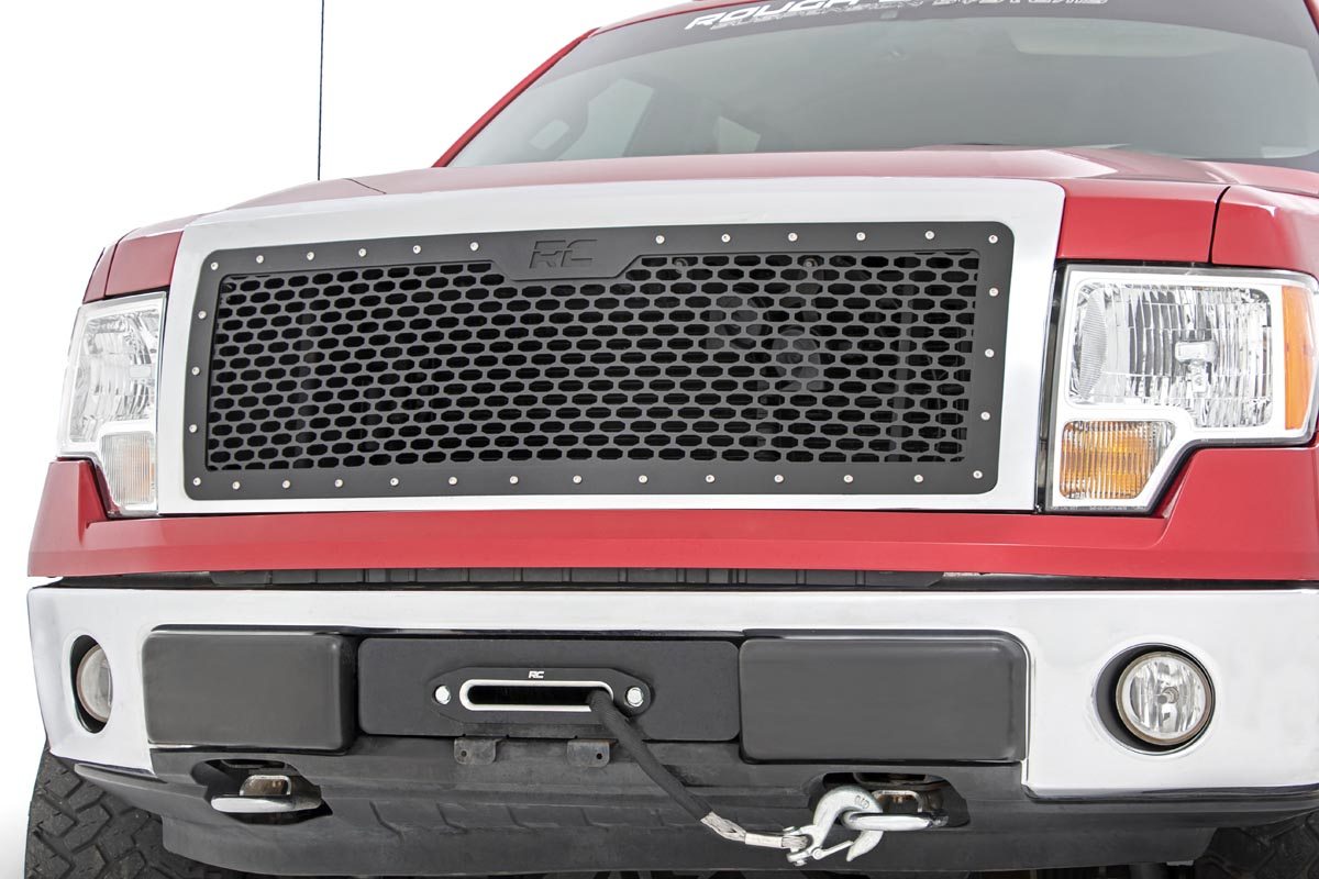 Rough Country Mesh Grille for Ford F-150