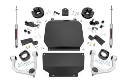 3.5-Inch Lift Kit with N3 Shocks for 2023–2025 Toyota Sequoia 4WD dimension diagram, Rough Country 70330_A