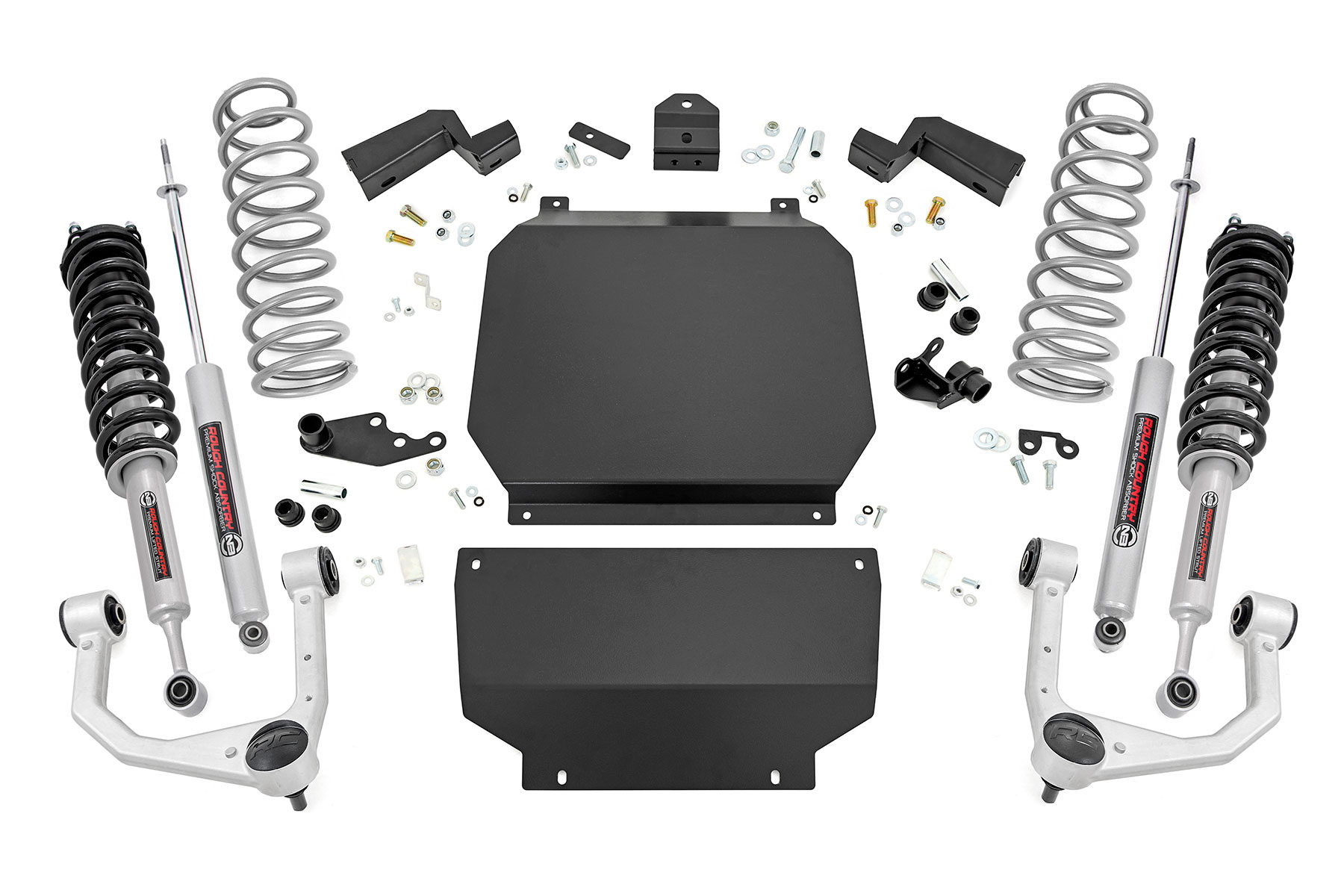 Rough Country 3.5-Inch Lift Kit with N3 Shocks for 2022–2025 Toyota Tundra 4WD