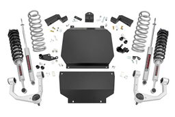 3.5-Inch Lift Kit with N3 Shocks for 2022–2025 Toyota Tundra 4WD dimension diagram, Rough Country 70331