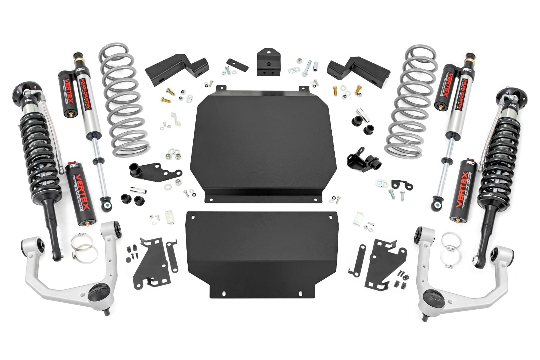 Rough Country 3.5-Inch Lift Kit with Vertex Shocks for Tundra 4WD