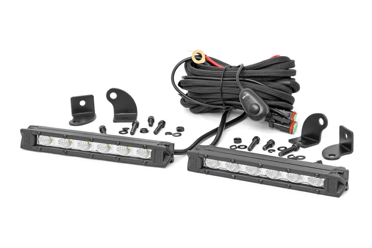 Rough Country 6-Inch Chrome Series LED Light Bar