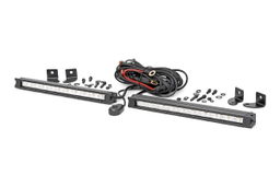 10 Inch Chrome Series LED Light Bar: 8000 Lumens, view 2, Rough Country 70410A