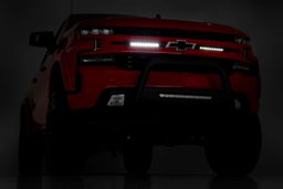 10-Inch Black Series Flood LED Light Bar (8000 Lumens), view 4, Rough Country 70410ABL