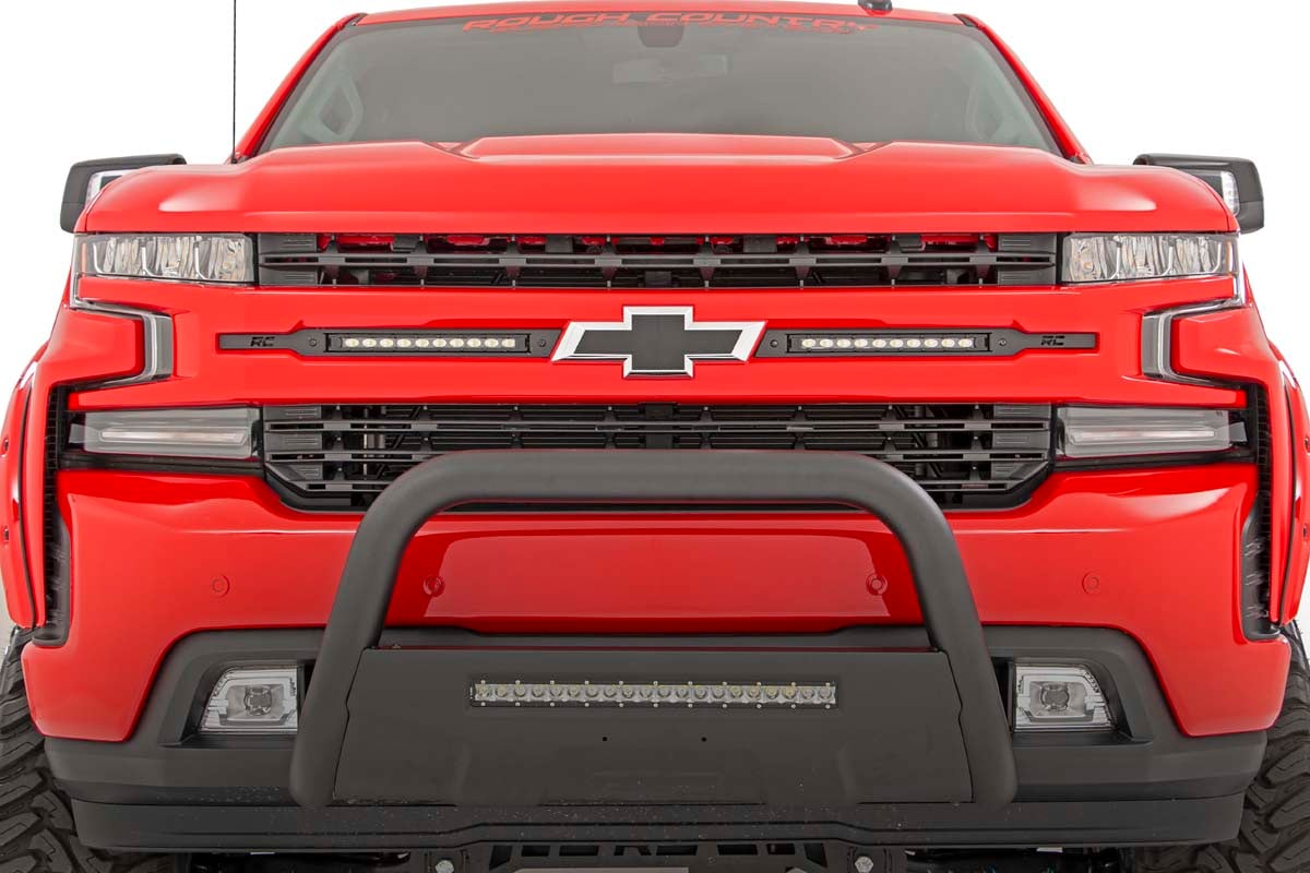 Rough Country 10-Inch Black Series Flood LED Light Bar
