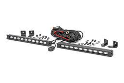 10-Inch Black Series Flood LED Light Bar (8000 Lumens), Rough Country 70410ABL