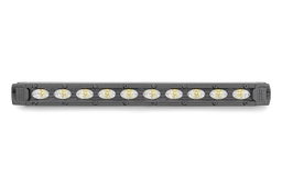 10-Inch Black Series LED Light Bar: 4000 Lumens, Flood, view 2, Rough Country 70411ABL