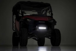 10-Inch Black Series LED Light Bar: 4000 Lumens, Flood, view 5, Rough Country 70411ABL