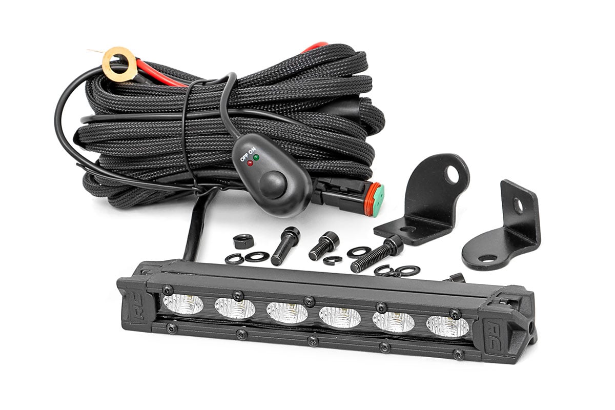 Rough Country 6-Inch Black Series LED Light Bar