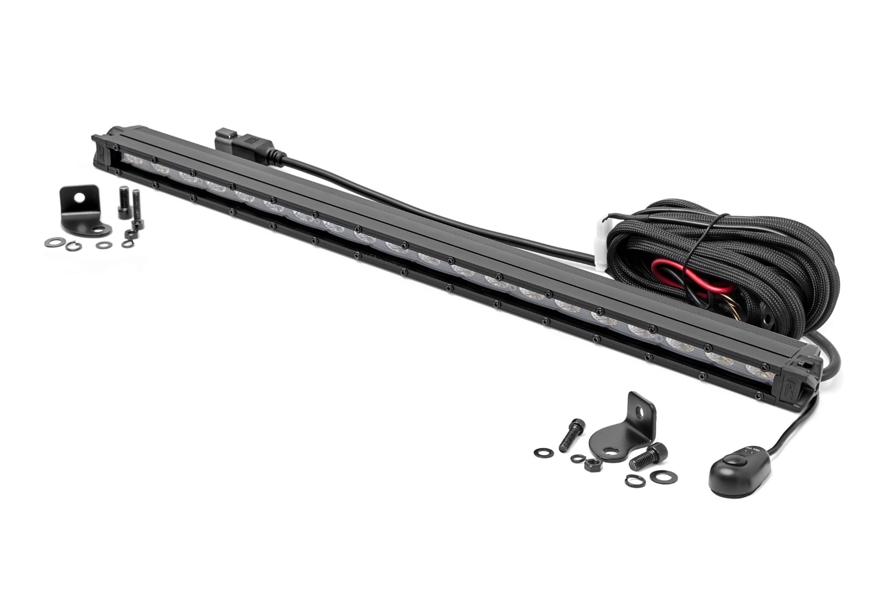Rough Country 20-Inch Black Series Flood LED Light Bar