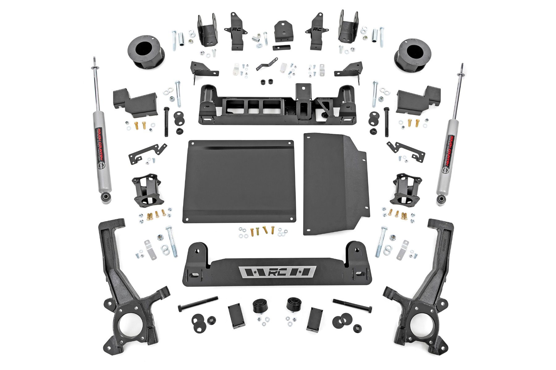 Rough Country 4-Inch Lift Kit with N3 Shocks for 2022–2025 Toyota Tundra