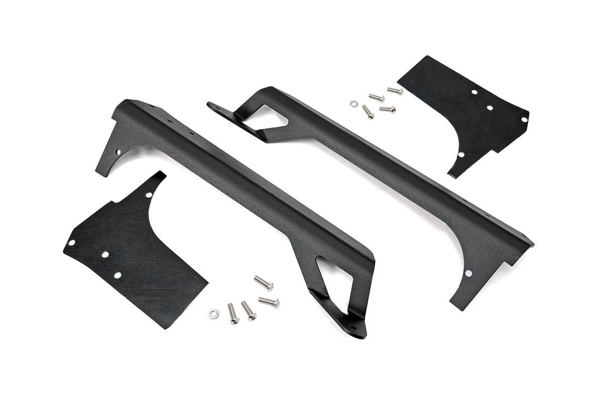 Rough Country 50-Inch LED Light Bar Mounts for Jeep Wrangler 4WD