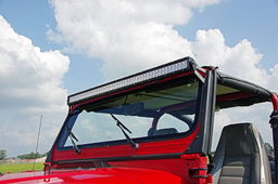 50-Inch LED Light Bar Mount for Jeep Wrangler 4WD (1987-1995), view 2, Rough Country 70508